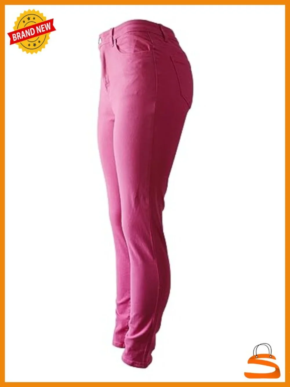 High Waisted Stretchy Skinny Denim Jeans Mom Jeans Casual Fashion